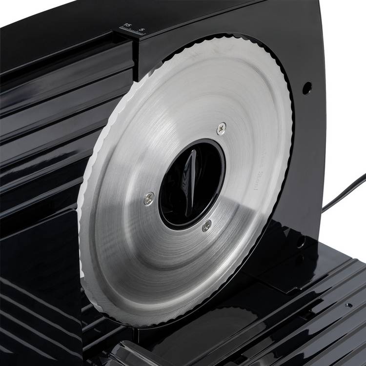 Cookworks Food Slicer with stainless steel blade and adjustable thickness, imported from the UK