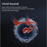 Shokz OpenSwim Pro Red wireless headphones, UK version