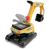 Falk JCB Digger ride-on toy with working mechanical arm (British brand)