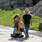 Falk JCB Digger ride-on toy with working mechanical arm (British brand)
