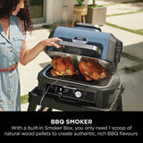 Ninja Woodfire Pro XL BBQ grill and smoker - British product