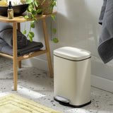 Argos Home 5 Litre Rectangular Pedal Bin - Natural- Buy online at McGrocer