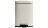 Home rectangular pedal bin Natural 5 litre - British product