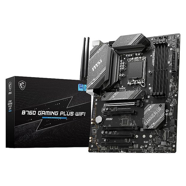 MSI B760 Gaming Plus WiFi motherboard ATX (British brand)