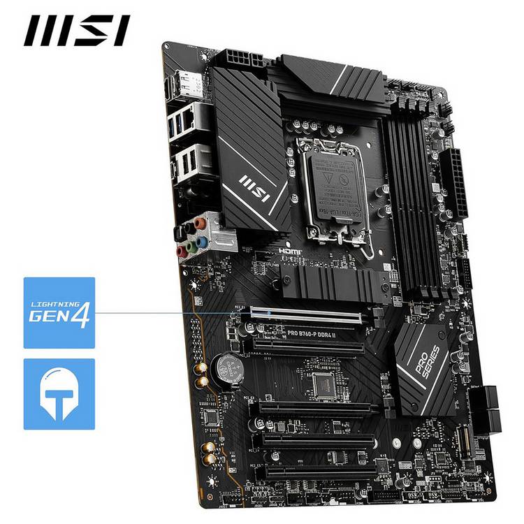 MSI B760 Gaming Plus WiFi motherboard ATX (British brand)