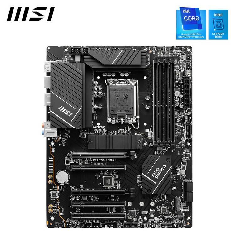 MSI B760 Gaming Plus WiFi motherboard ATX (British brand)