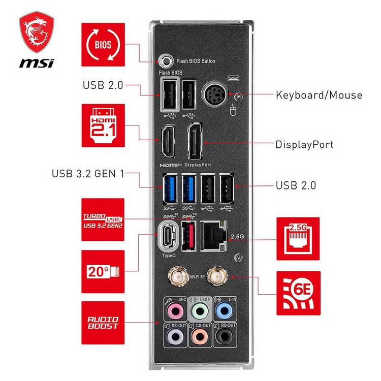 MSI Z790 Gaming Plus WiFi motherboard (British brand)