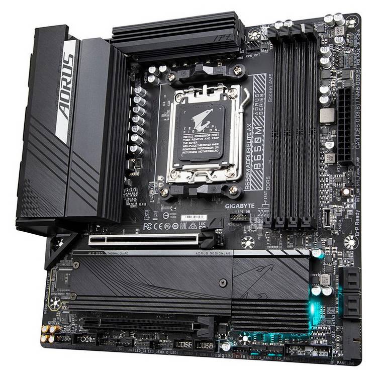 Aorus motherboard B650M Elite AX micro ATX (British brand)