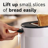 Bosch MyMoment toaster white, UK version