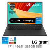 Costco UK LG Gram Intel Core i5 16GB RAM 256GB SSD 17 Inch Laptop- Buy online at McGrocer