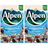 Alpen no added sugar muesli 2 x 950g, imported from the UK