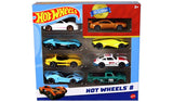 Hot Wheels car assortment 8-pack, imported from the UK