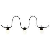 Habitat warm white festoon string light 30 bulbs, imported from the UK
