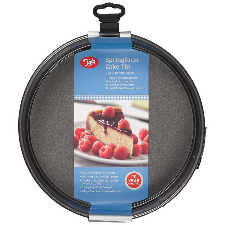 Tala springform cake pan 23cm carbon steel non-stick (British brand)