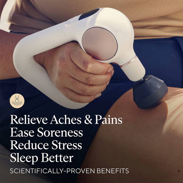 Theragun Sense percussive massage gun (British brand)
