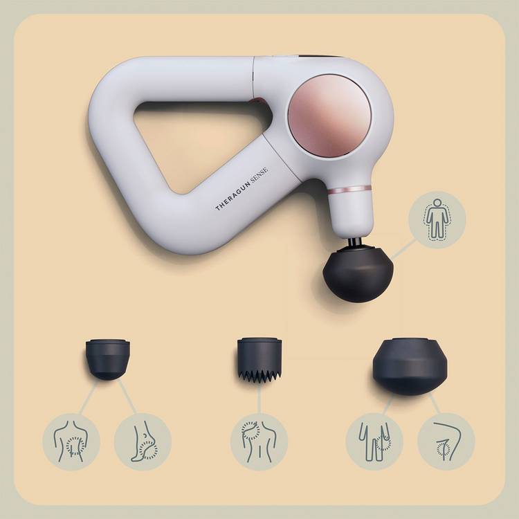 Theragun Sense percussive massage gun (British brand)