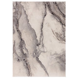 Asiatic Mirage Oasis grey rug with high-low pile, UK version