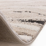 Asiatic Mirage quartz beige rug in two sizes, UK version