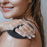 FFS Beauty Silicone Body Scrubber Black - British product