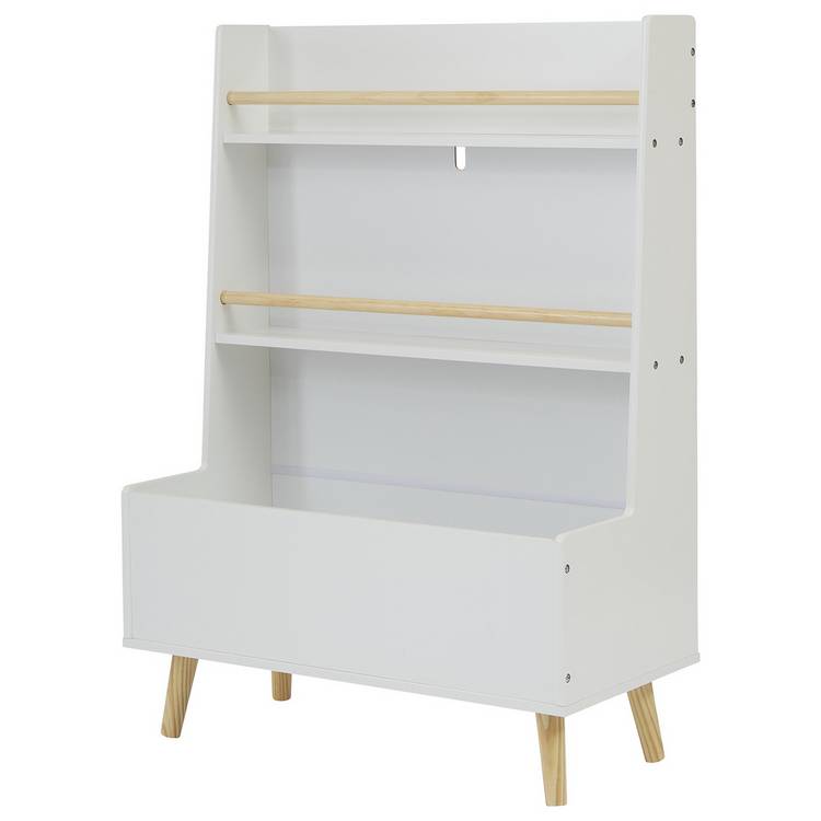 Liberty House kids bookcase and storage unit in white, UK version