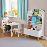 Liberty House kids bookcase and storage unit in white, UK version