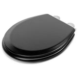 Croydex moulded wood toilet seat with slow close, UK version