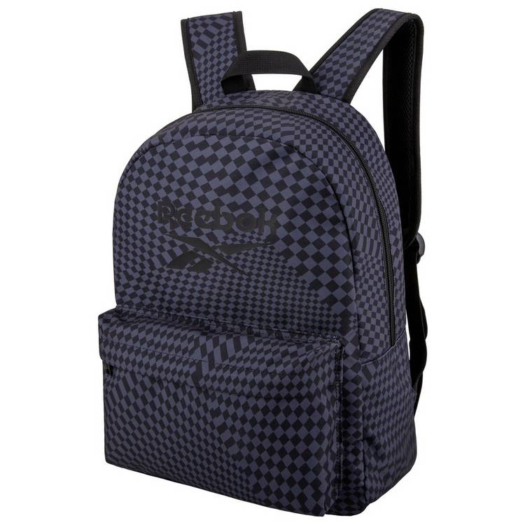 Reebok Check Backpack grey splashproof daily backpack UK version