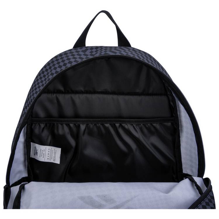 Reebok Check Backpack grey splashproof daily backpack UK version