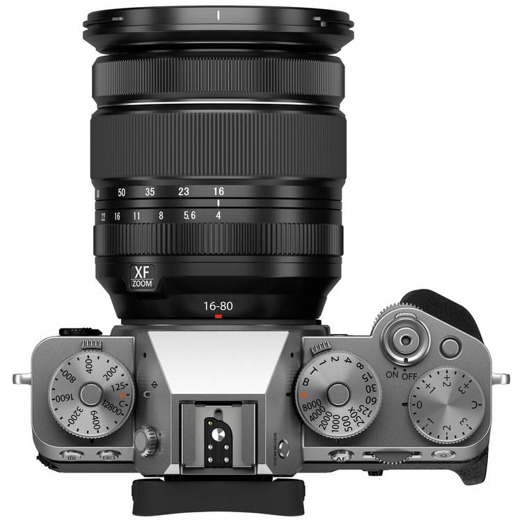Fujifilm X-T5 mirrorless camera with 16-80mm lens - British product