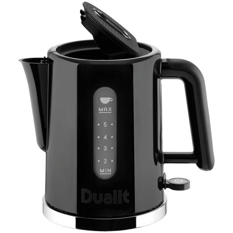 Dualit Studio kettle black 1.5 litres, imported from the UK