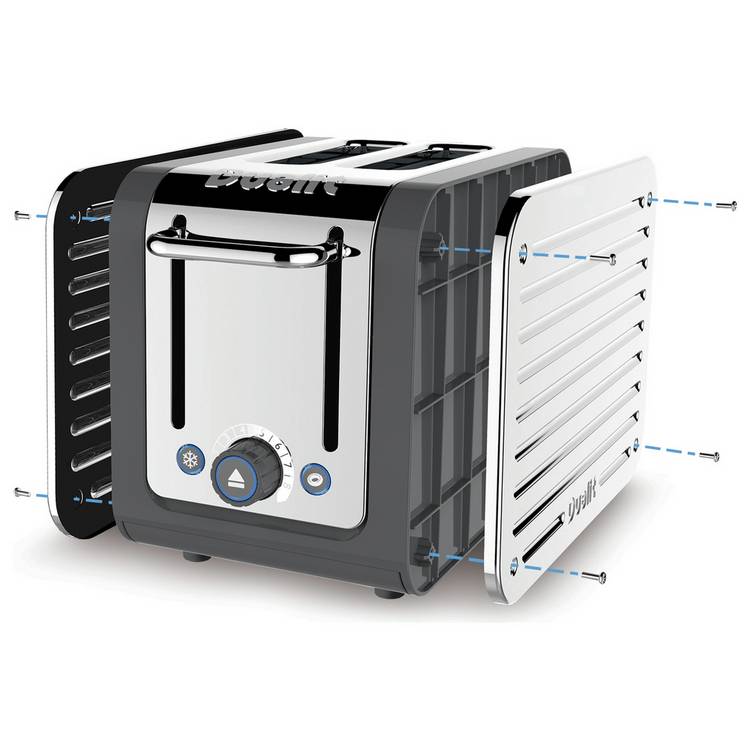 Dualit Architect 2 slice toaster grey (British brand)