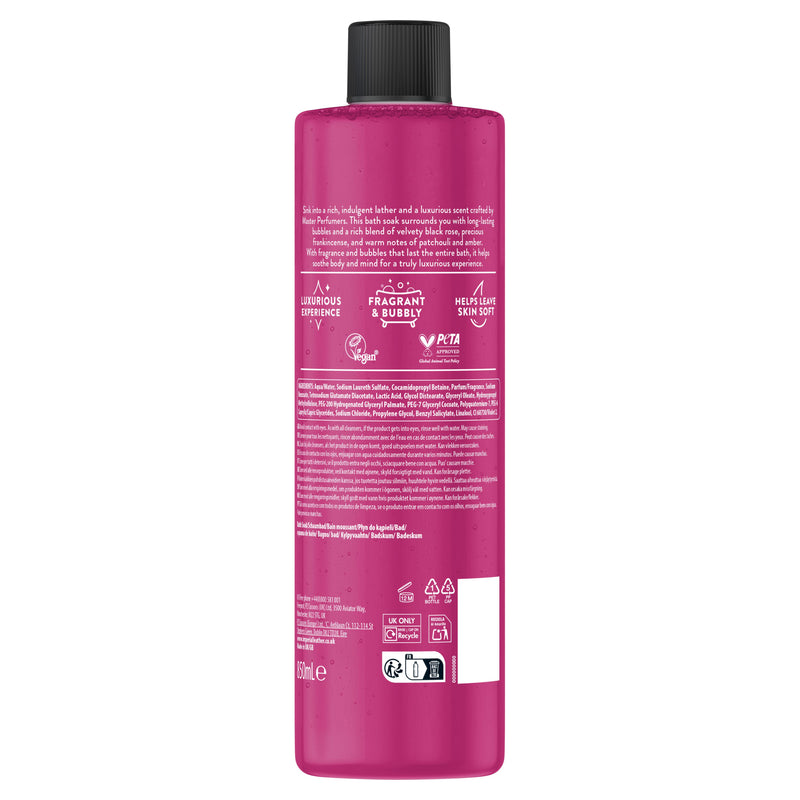 Imperial Leather Rose & Frankincense bath soak 850ml, imported from the UK