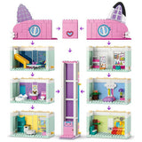 LEGO Gabby's Dollhouse playset with 4 figures, UK version