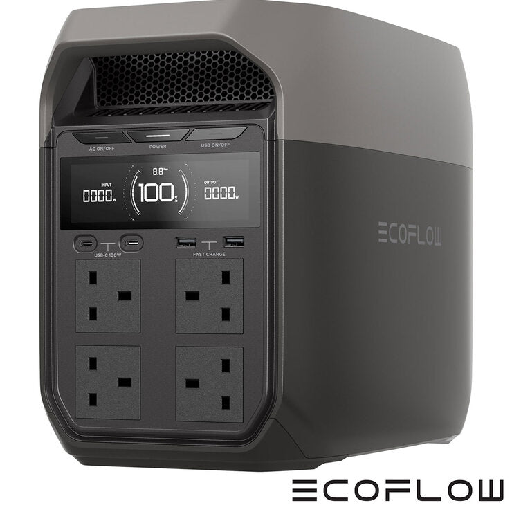 EcoFlow Delta 3 portable power station 1024Wh (British brand)