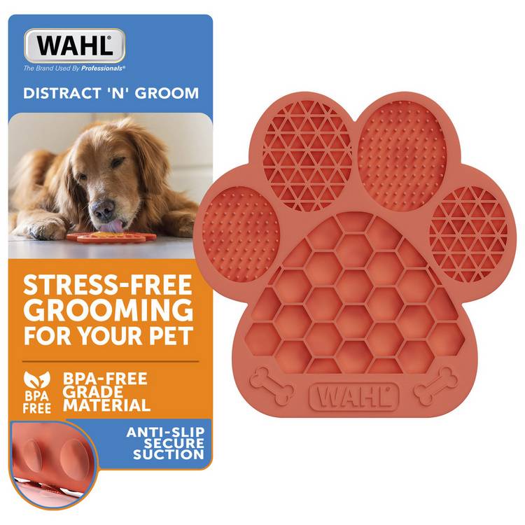Wahl Distract N Groom Lick Mat grooming accessory imported from the UK