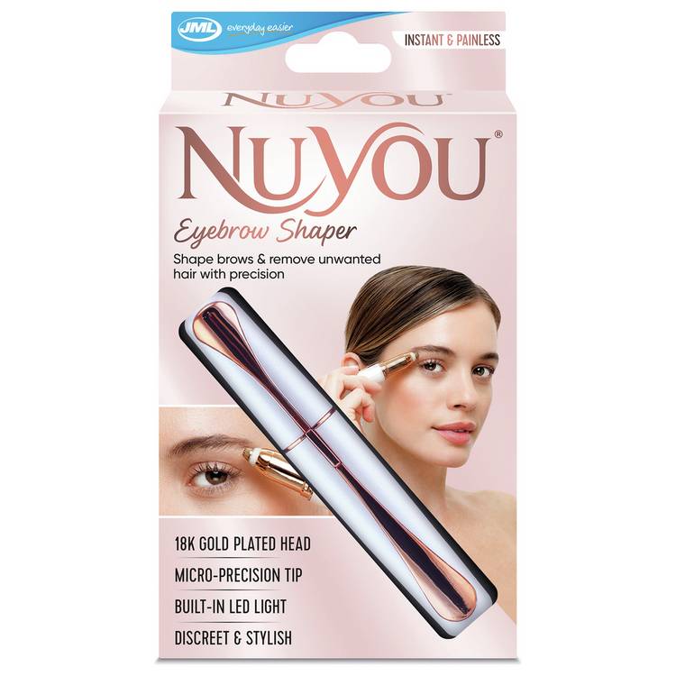 JML Nu You cordless eyebrow trimmer - British product