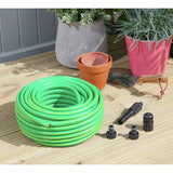 McGregor 50m reinforced garden hose set (British brand)