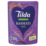 Tilda Microwave Wholegrain Basmati Rice   250g GOODS M&S