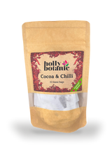 Holland & Barrett Holly Botanic Cocoa & Chilli Tisane, 15 Tea Bags- Buy online at McGrocer