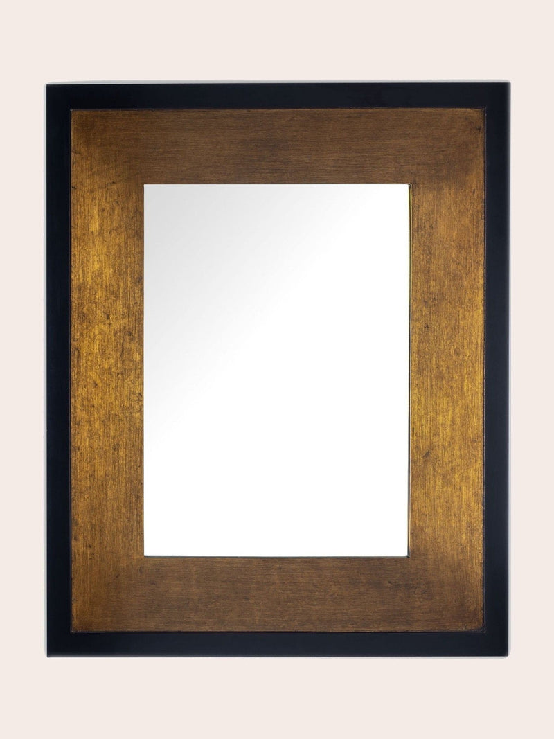 Laura Ashley Bronze Cara mottled rectangular mirror (British brand)