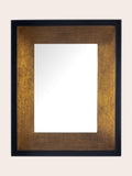 Laura Ashley Bronze Cara mottled rectangular mirror (British brand)