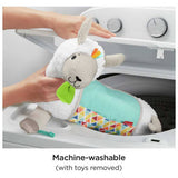 Fisher-Price llama baby tummy time wedge with toys - British product