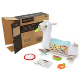 Fisher-Price llama baby tummy time wedge with toys - British product