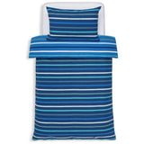 Habitat kids bedding set blue check twin pack single UK version
