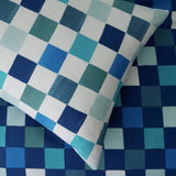Habitat kids bedding set blue check twin pack single UK version