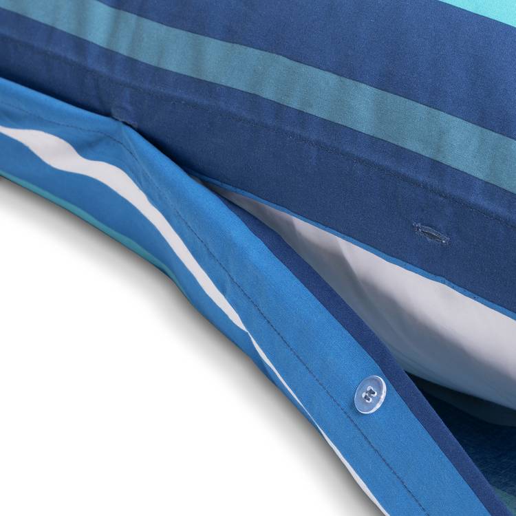 Habitat kids bedding set blue check twin pack single UK version