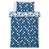 Habitat kids bedding set blue check twin pack single UK version