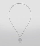 Chopard Happy Diamonds cross necklace 18kt white gold (British brand)