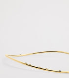 Jade Trau yellow gold diamond Constellation Plié choker (British brand)