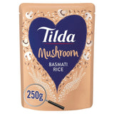 Tilda Microwave Mushroom Basmati Rice   250g GOODS M&S